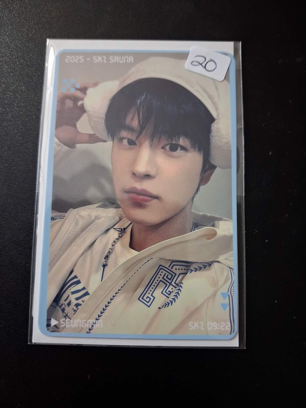 Stray Kids SKZ Sauna JYP Japan Pop Up Benefit Photocard