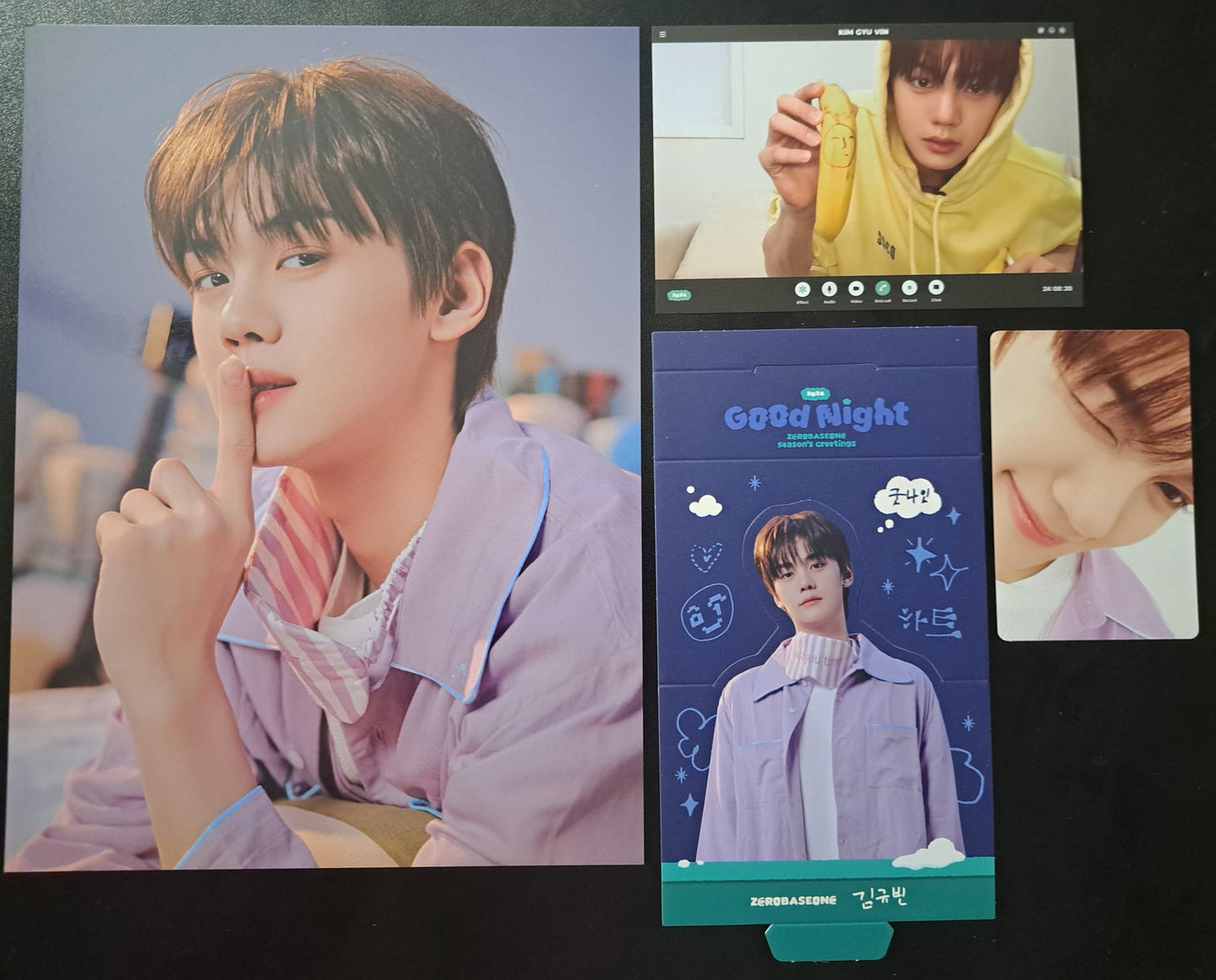 Zerobaseone Season's Greetings Inclusions Member Set