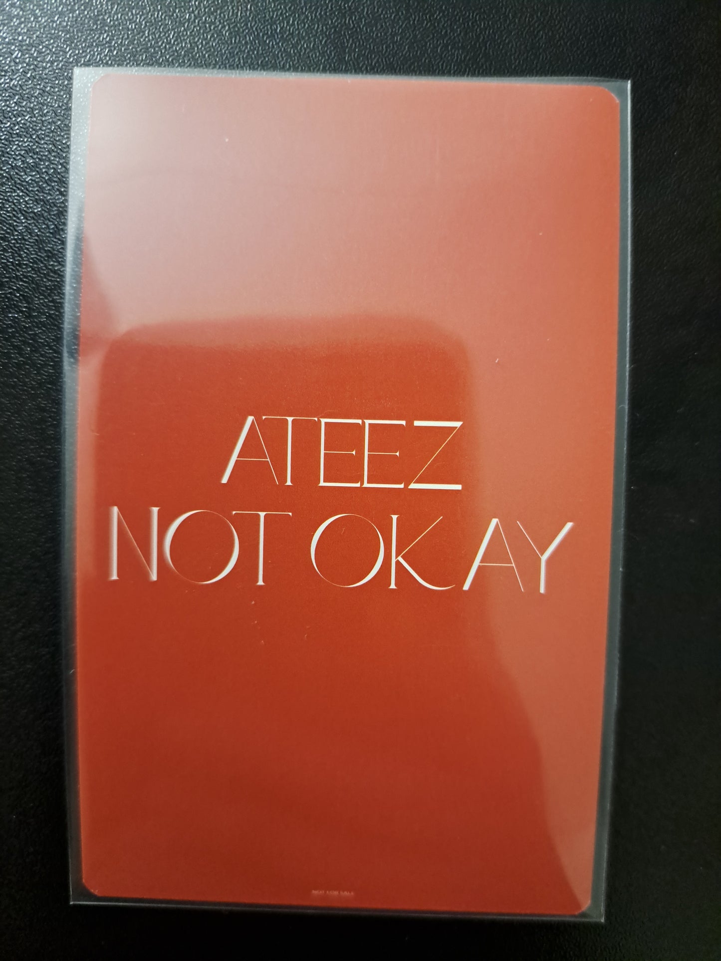 ATEEZ Not Okay HMV Lucky Lotto Yeosang
