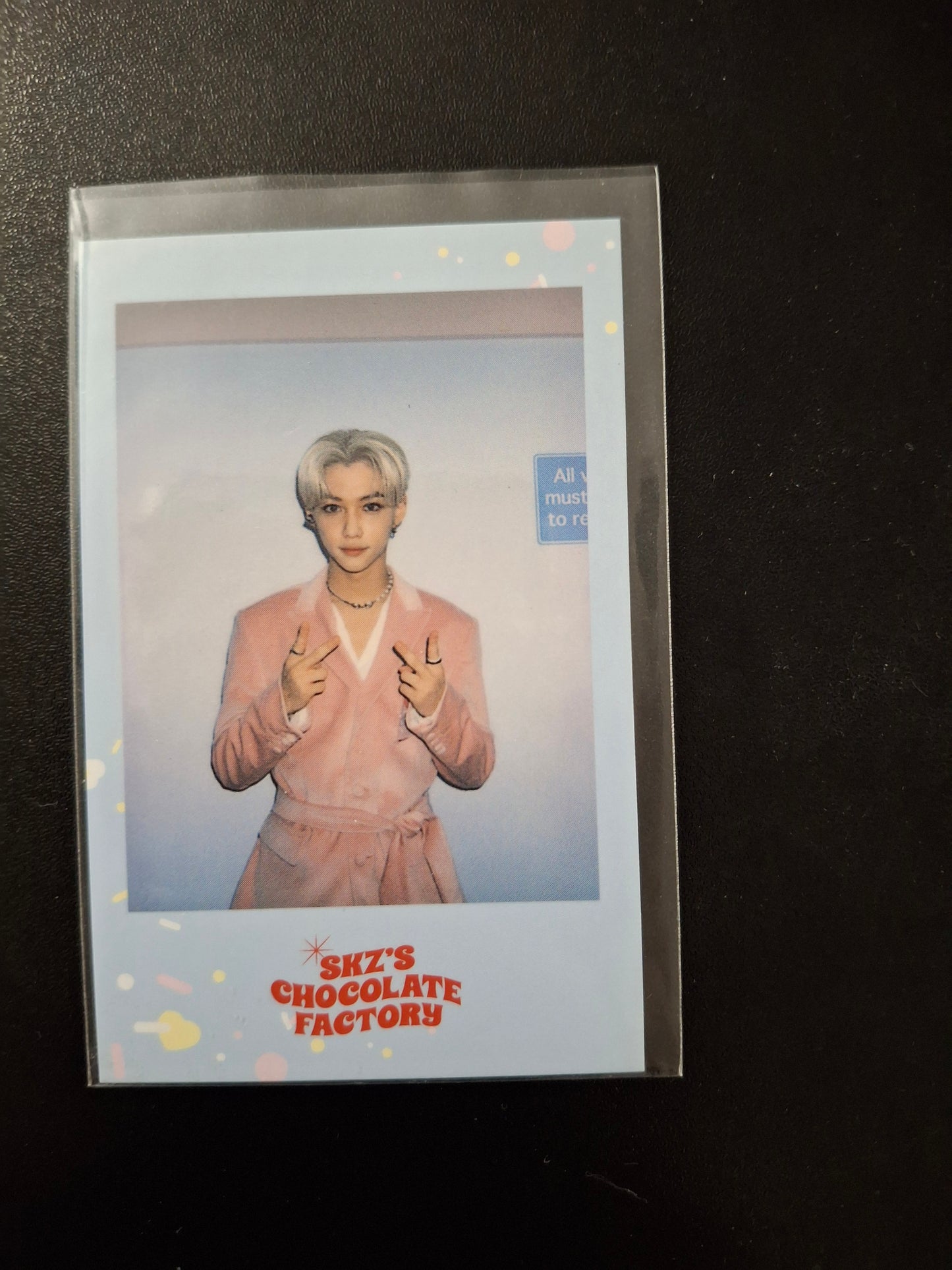 Stray Kids Love Stay Chocolate Factory Pre-Order Photocard Felix