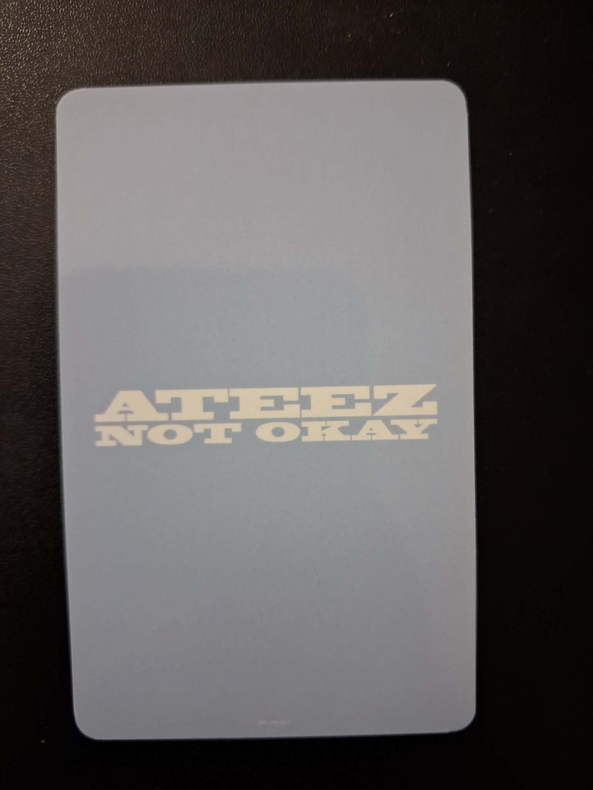 ATEEZ Not Okay Tower Records Seonghwa Photocard