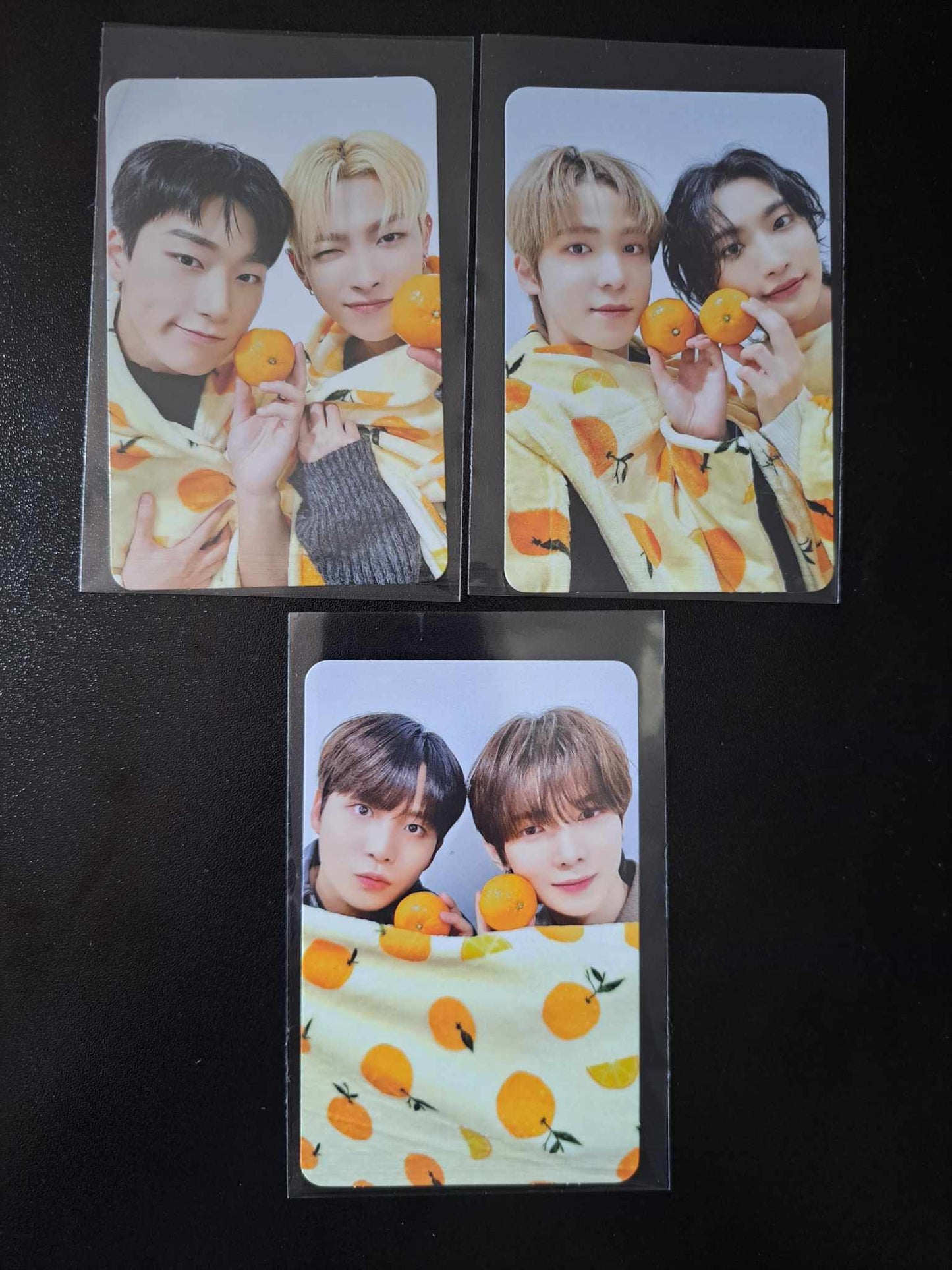 ATEEZ The World Episode Fin: Will Tangerine Blanket Photocards