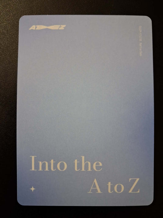 ATEEZ Into the A to Z Limited B Edition Hongjoong Photocard