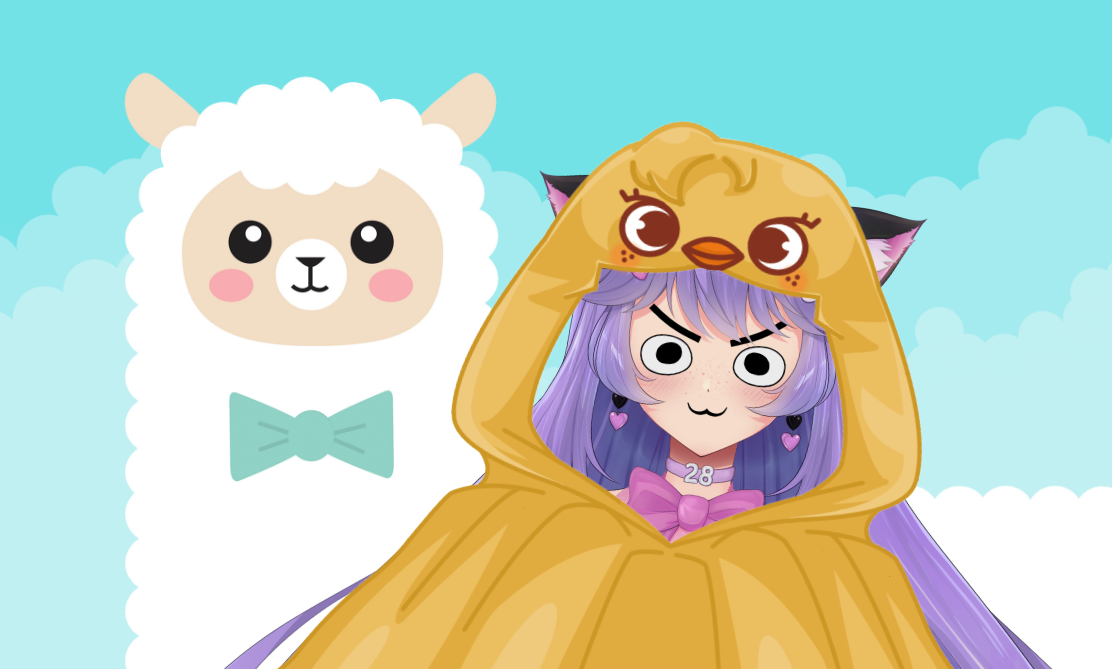 Stray Kids SKZOO Blanket Vtuber Asset BbokAri