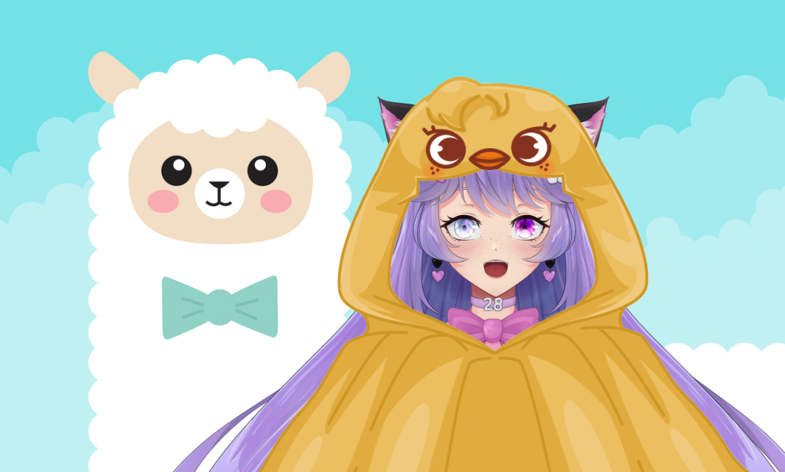 Stray Kids SKZOO Blanket Vtuber Asset BbokAri