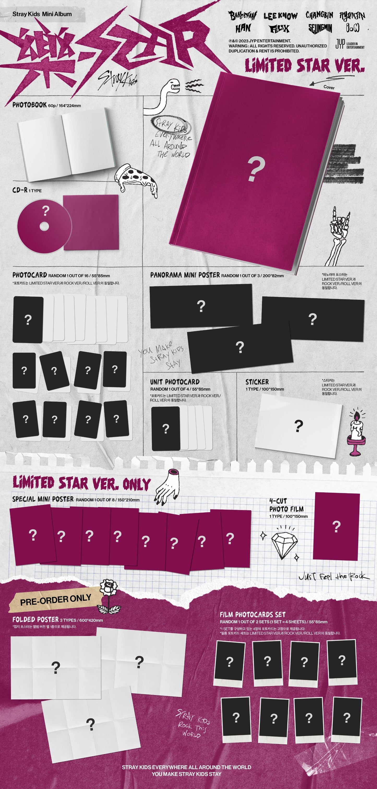 Stray Kids Rock Star Limited Edition
