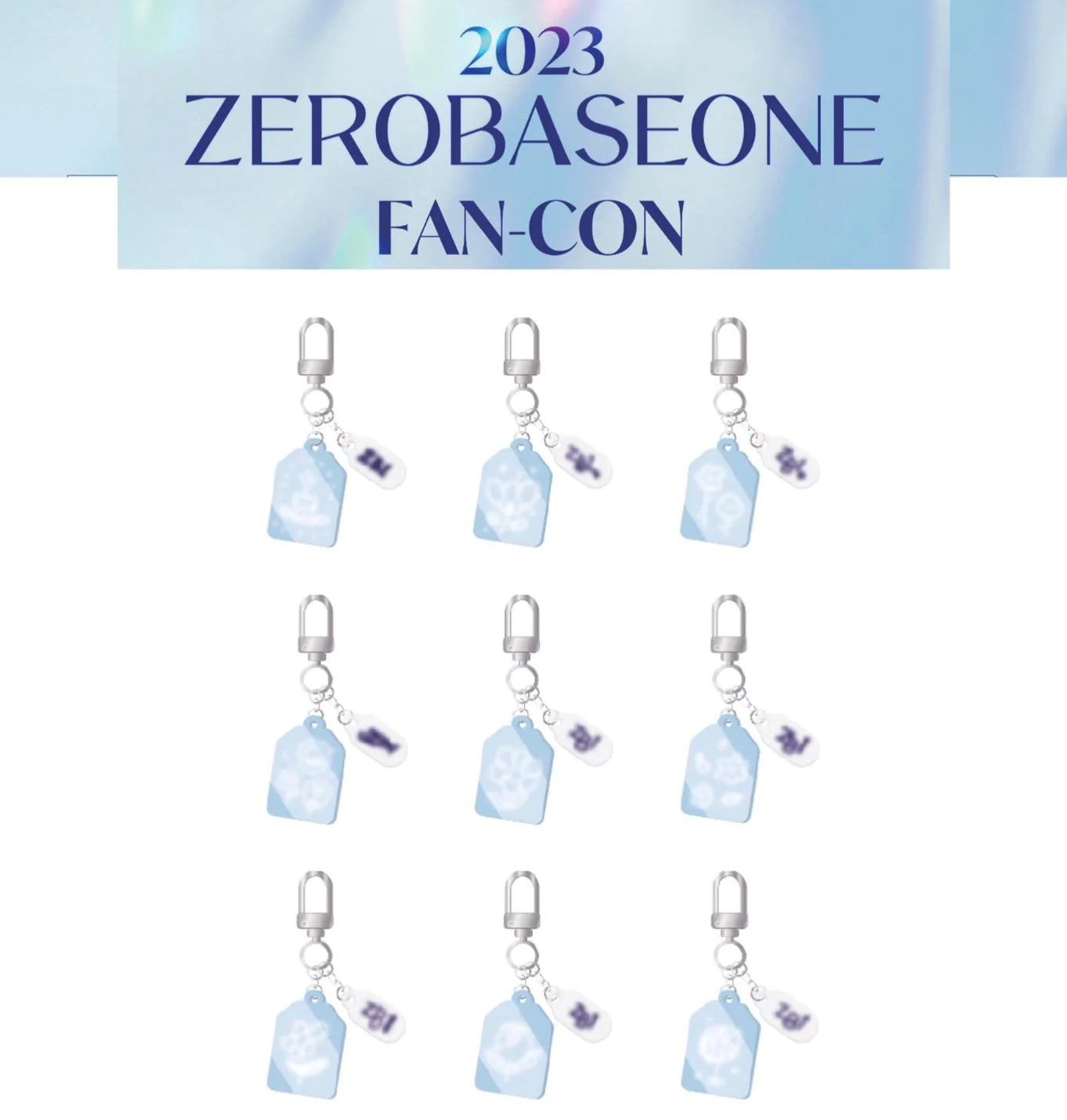 Zerobaseone Fancon MD - Gunwook Keyring
