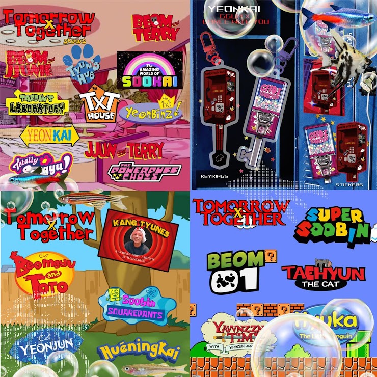 TXT as Shows Keyings