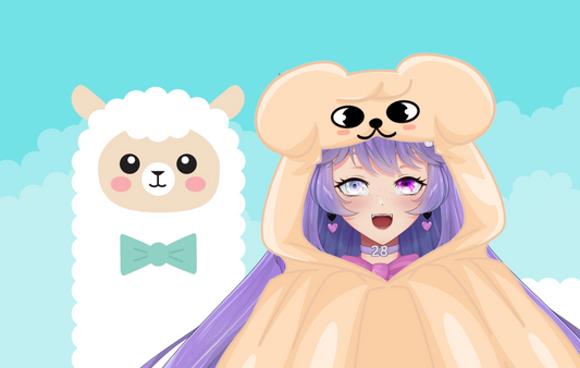 Stray Kids SKZOO Blanket Vtuber Asset PuppyM