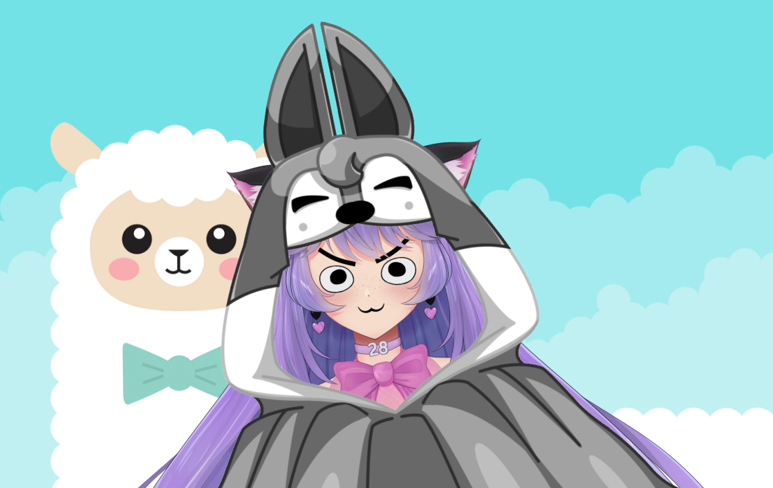 Stray Kids SKZOO Blanket Vtuber Asset Wolf Chan