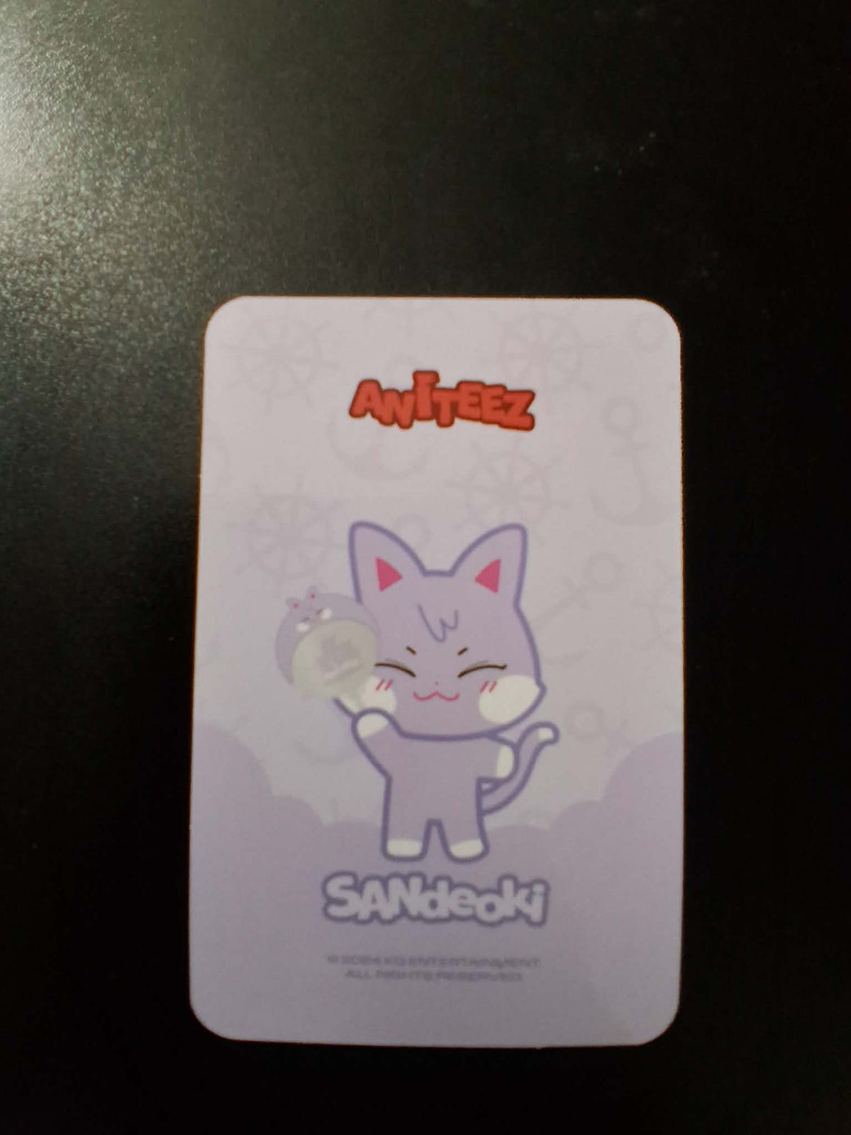 ATEEZ ANITEEZ in Illusion Picket Cover Photocard San Version