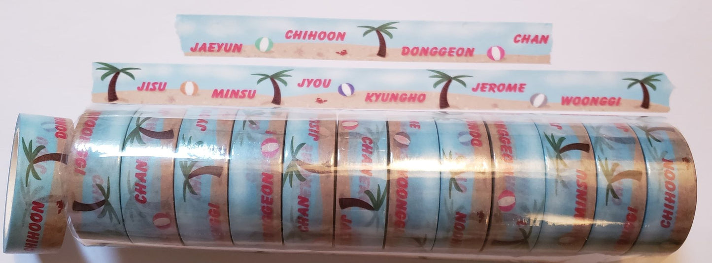 TOO Beach Theme Washi Tape