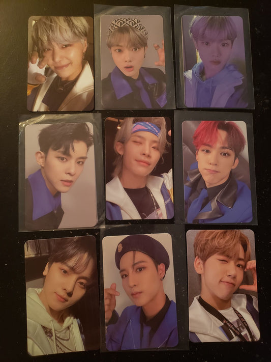 TO1 Re:Born Album Black Selca Photocards