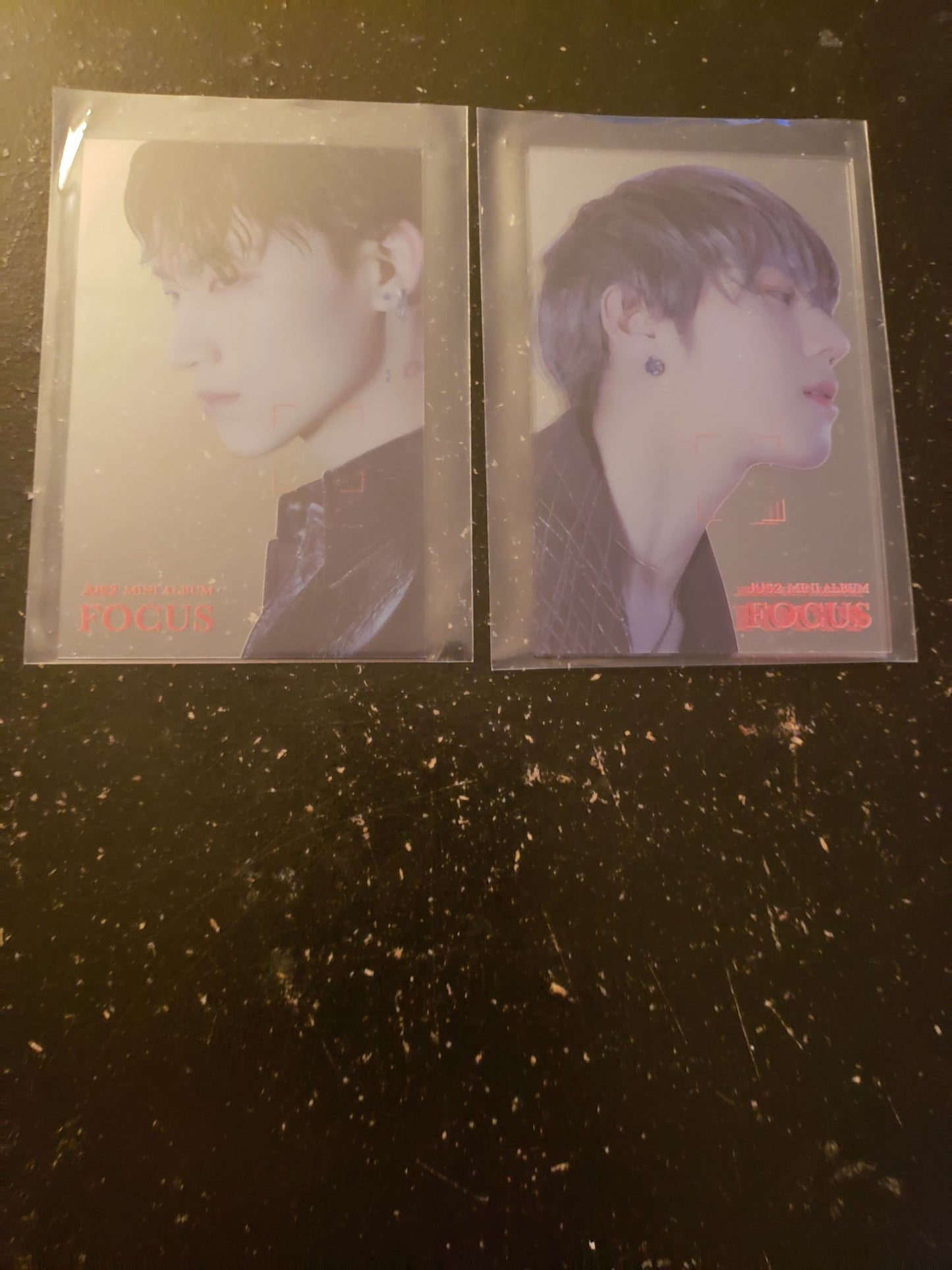 GOT7 JUS2 Focus Transparent Photocards