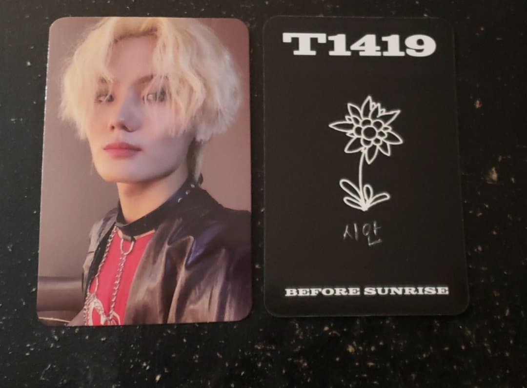 TFN Before Sunrise Part One Selfie Photocard