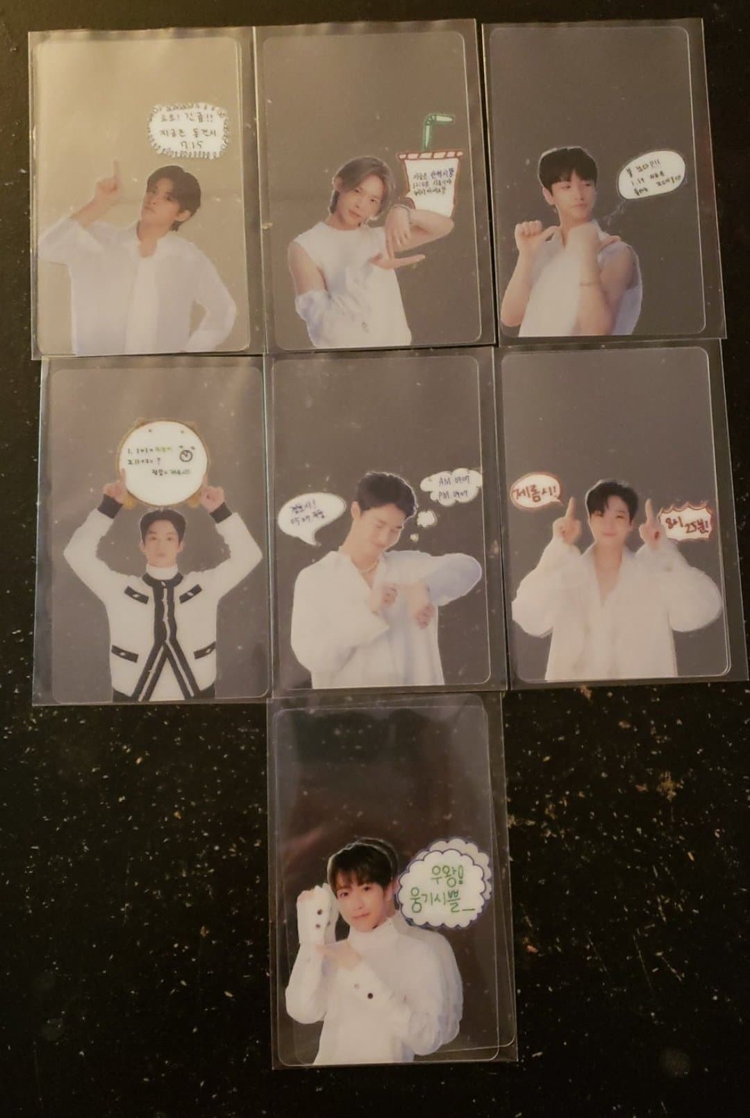 TO1 Re:Alize Makestar Transparent Photocards