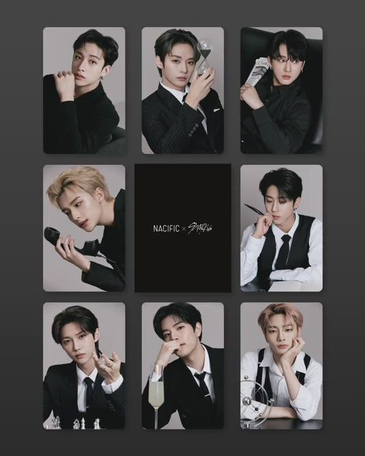 Stray Kids x NACIFIC In the Black Photocard Set