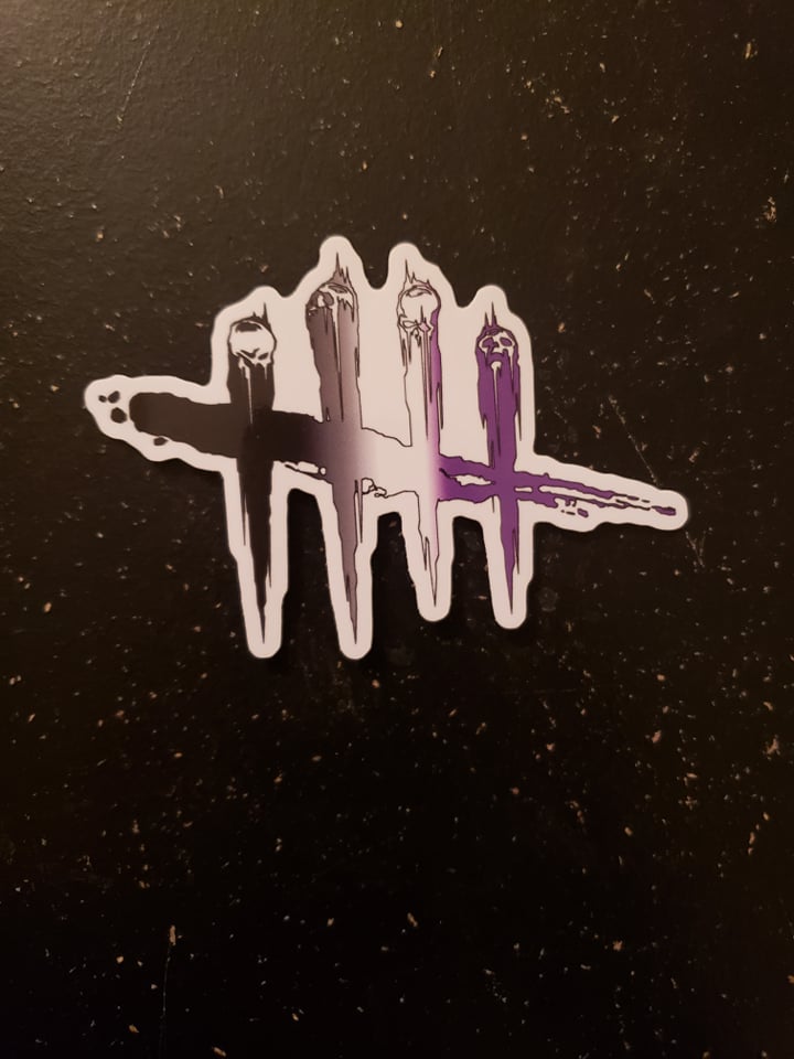 Dead by Daylight Pride Flag Stickers