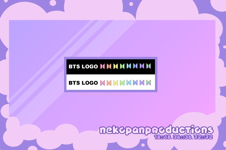 BTS Logo Twitch Sub Badges