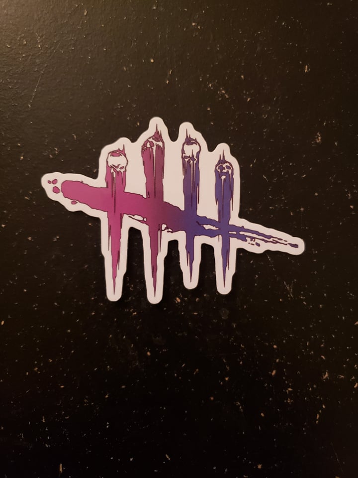 Dead by Daylight Pride Flag Stickers