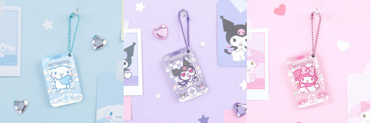 Sanrio Retro Photo Holder Keyring