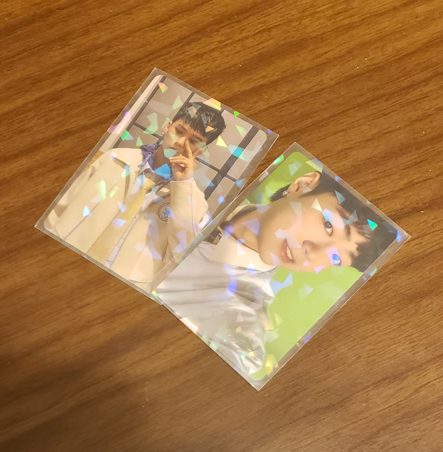 Diamond Holographic Photocard Sleeves 50CT