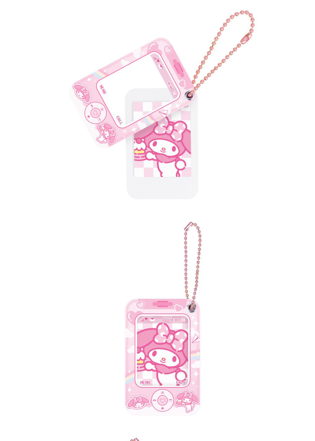 Sanrio Retro Photo Holder Keyring