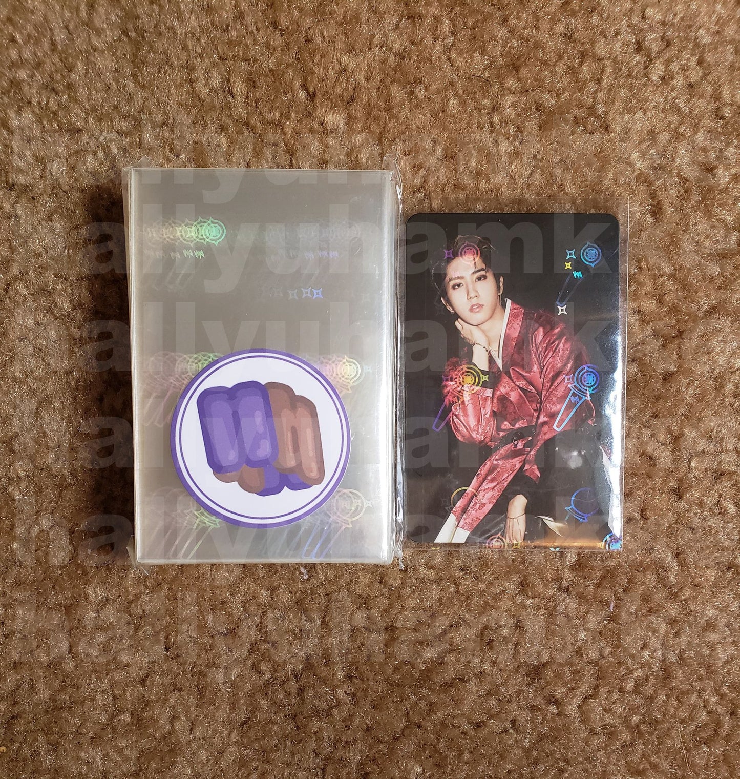 Nachimbong Holographic Photocard Sleeves 100CT