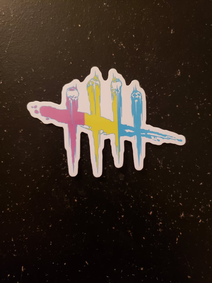 Dead by Daylight Pride Flag Stickers