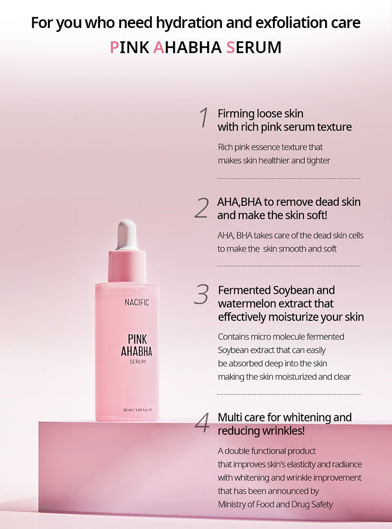 Nacific Pink AHABHA Serum 50ML