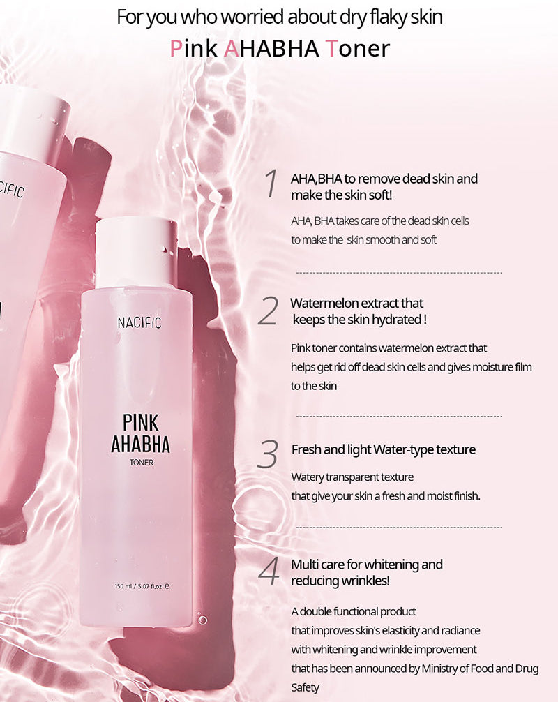 Nacific Pink AHABHA Toner 150ML