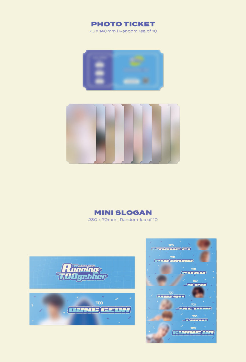 TOO Running TOOGether Sealed Album