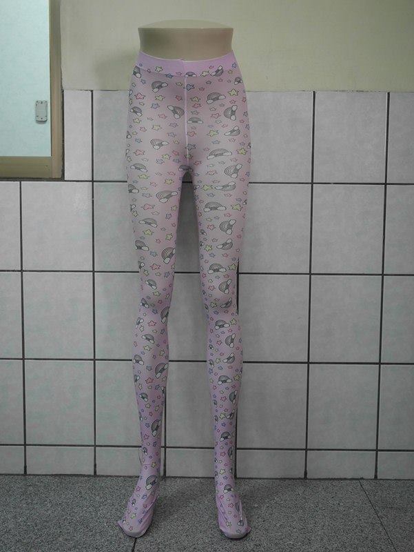 Shitty Rainbow Kawaii Pastel Tights