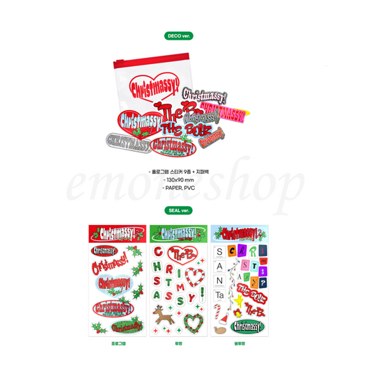 The Boyz Christmassy Sticker Pack