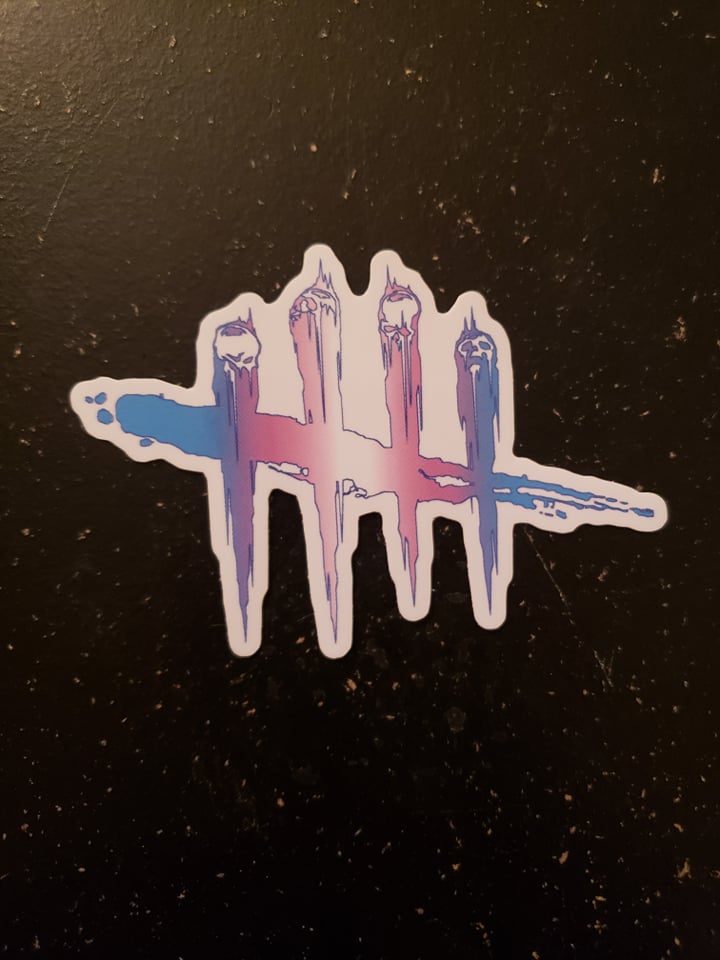 Dead by Daylight Pride Flag Stickers