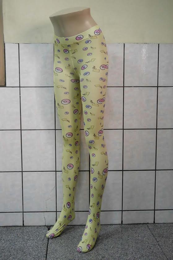 Pokemon Inspired Pastel Pokeball Tights