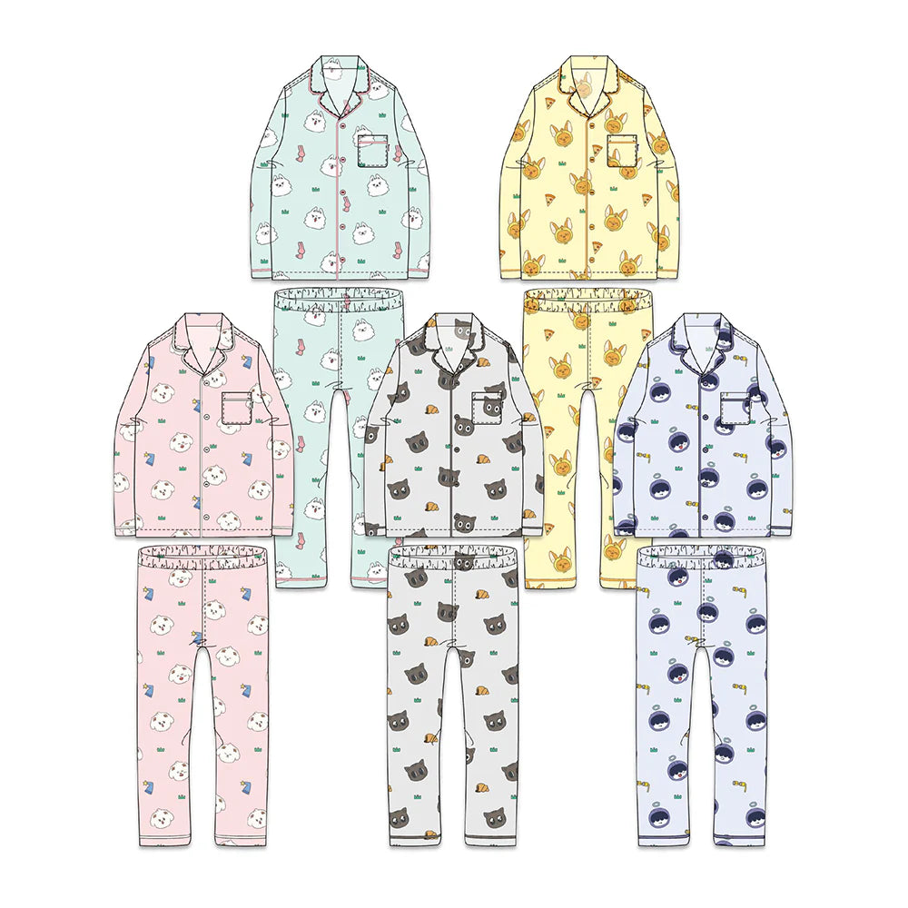 TXT PPULBATU Fluffy Pajama Set