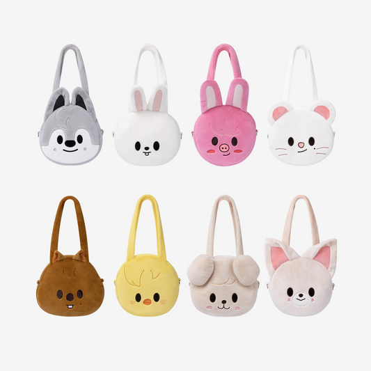 [Pre-Order] Stray Kids SKZOO Everywhere All Around the World - SKZOO Face Shoulder Bag