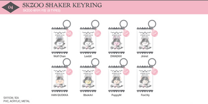 [Pre-Order] Stray Kids "Do It" Online Pop Up MD SKZOO Shaker Keyring