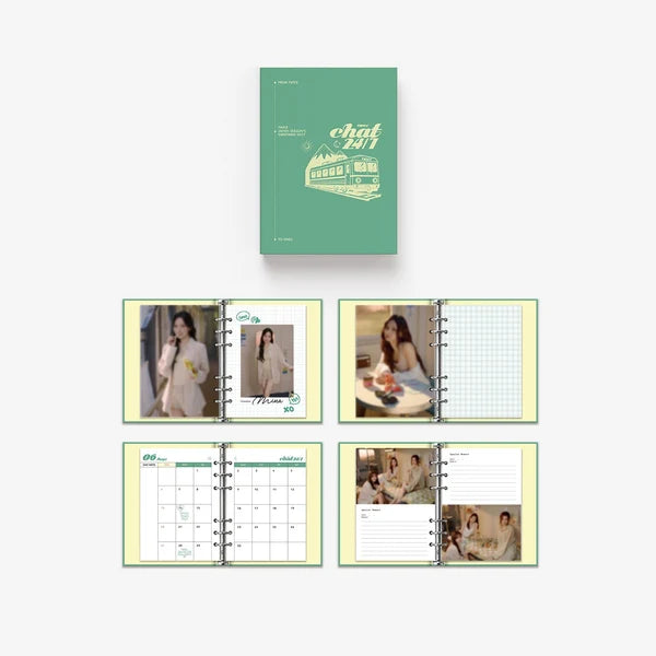 [PRE-ORDER] TWICE 2027 Japan Season's Greetings Chat 24/7 w/JYP Japan POB