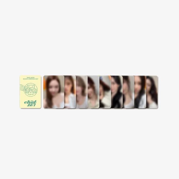 [PRE-ORDER] TWICE 2027 Japan Season's Greetings Chat 24/7 w/JYP Japan POB