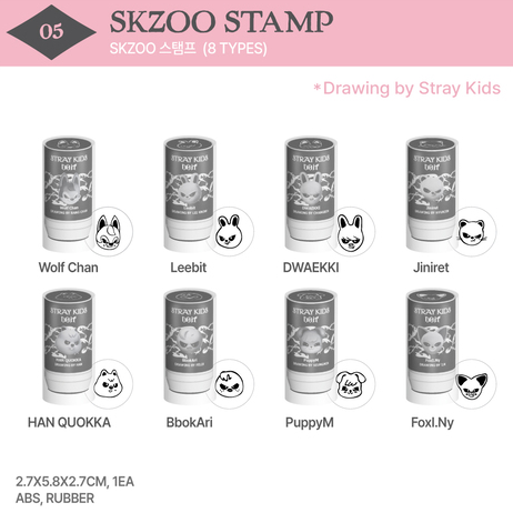 [Pre-Order] Stray Kids "Do It" Online Pop Up MD SKZOO Stamp