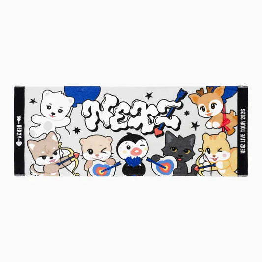 [Pre-Order] NEXZ Live Tour 2026 MD - 04 Face Towel NEXZOO