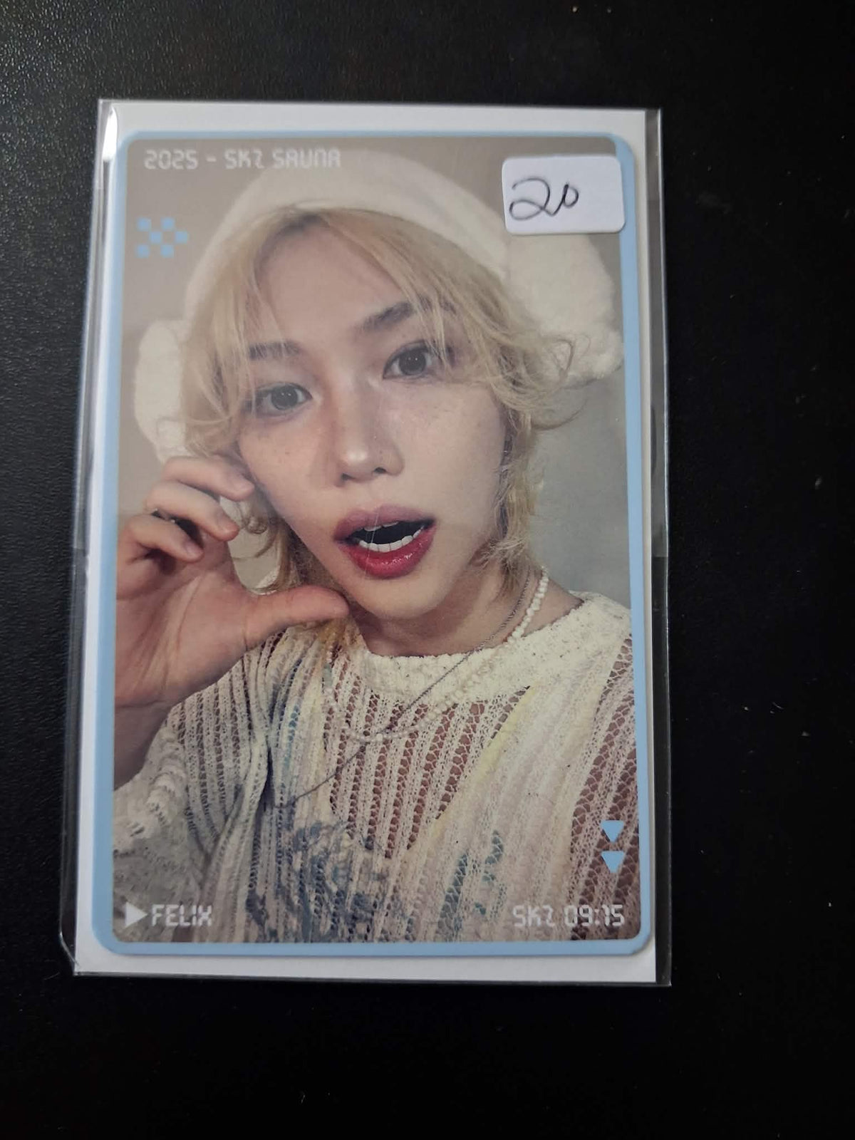 Stray Kids SKZ Sauna JYP Japan Pop Up Benefit Photocard