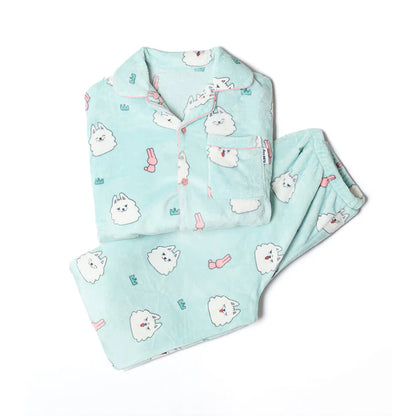 TXT PPULBATU Fluffy Pajama Set