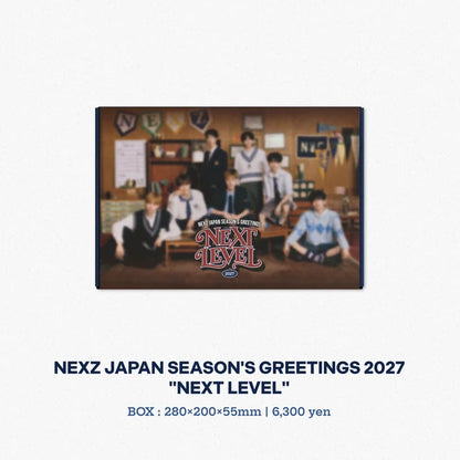 [PRE-ORDER] NEXZ 2027 Japan Season's Greetings Wash it All Away w/JYP Japan POB