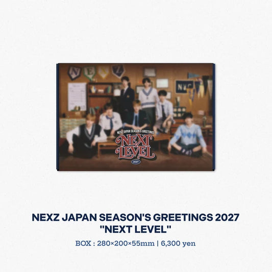[PRE-ORDER] NEXZ 2027 Japan Season's Greetings Wash it All Away w/JYP Japan POB
