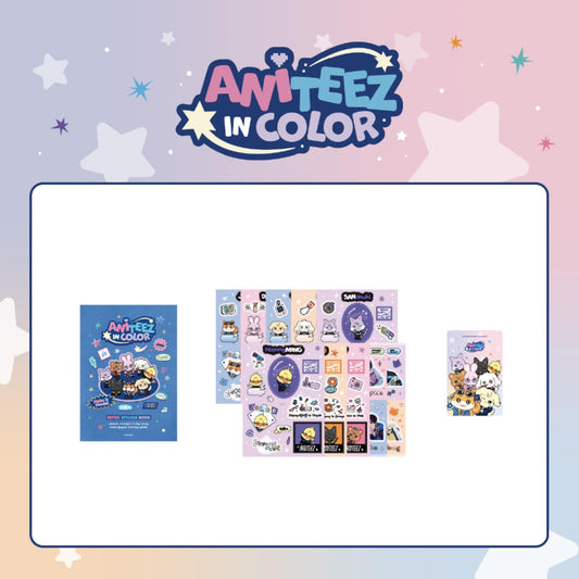 [Pre-Order] ATEEZ ANITEEZ in Color MD 21. Retro Sticker Book