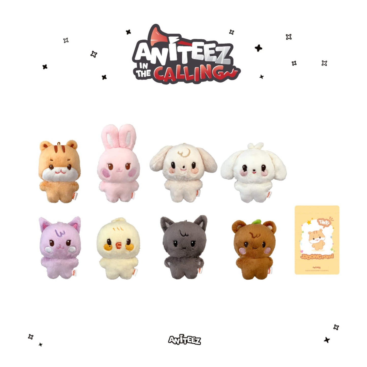 [Pre-Order] ATEEZ x ANITEEZ in the Calling MD Tiny Aniteez Plush Doll