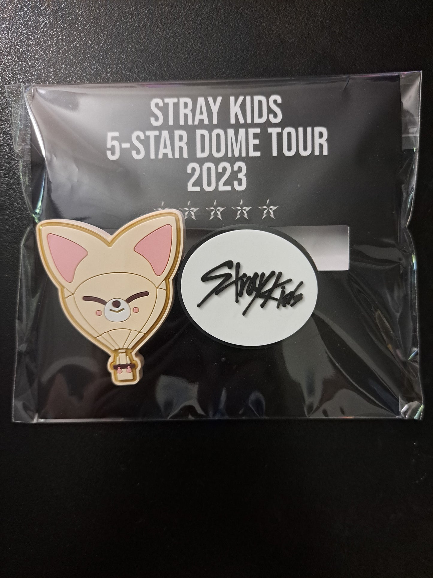 Stray Kids 5 Star Online Kuji Rubber Clip FoxIny